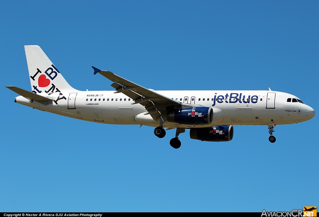 N586JB - Airbus A320-232 - Jet Blue