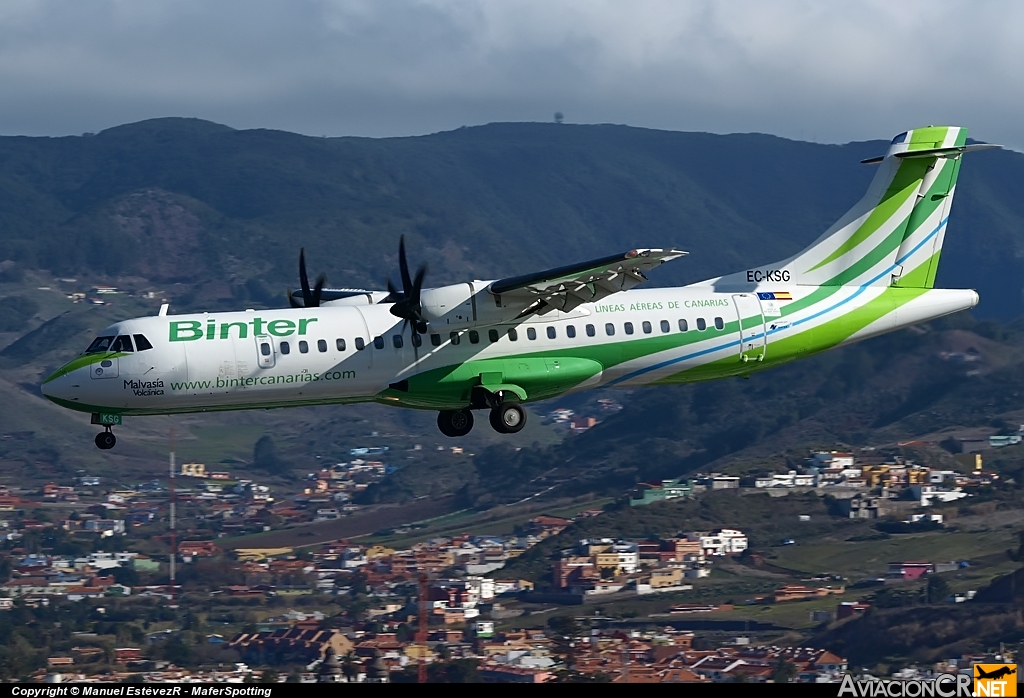 EC-KSG - ATR 72-212A - Binter Canarias