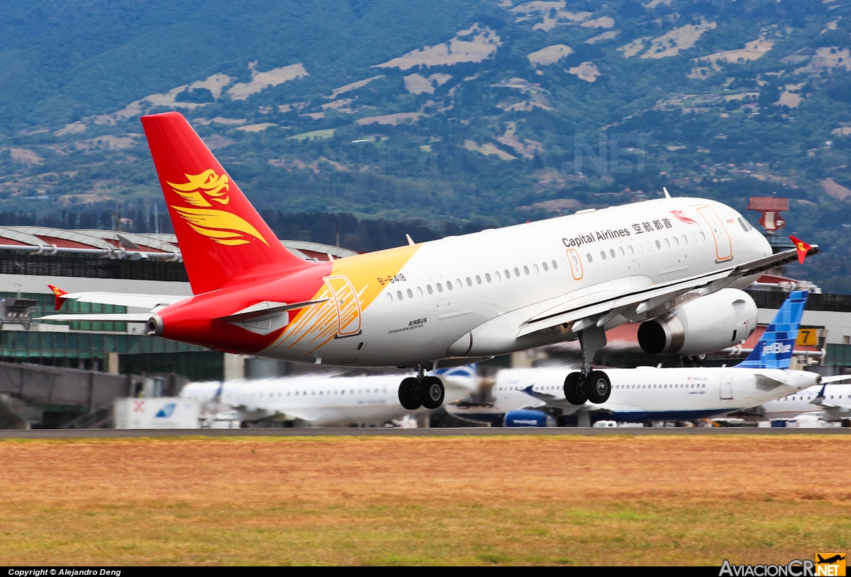 B-6418 - Airbus A319-133X CJ - Capital Airlines