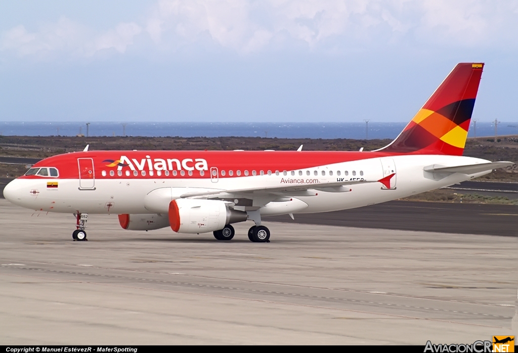 HK-4552 - Airbus A319-115 - Avianca