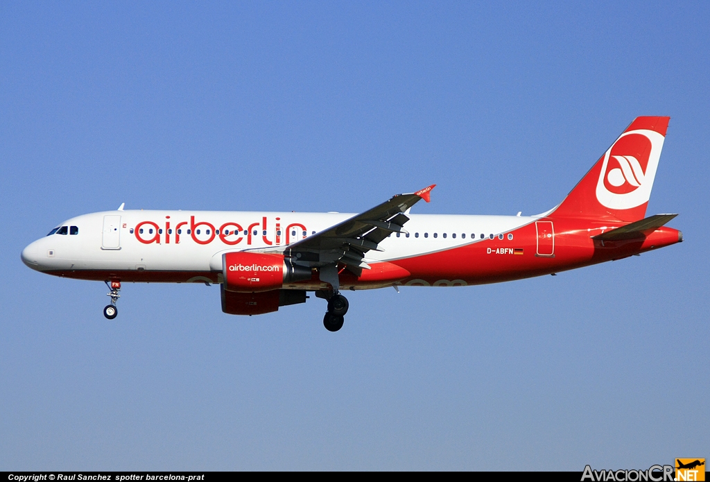 D-ABFN - Airbus A320-214 - Air Berlin