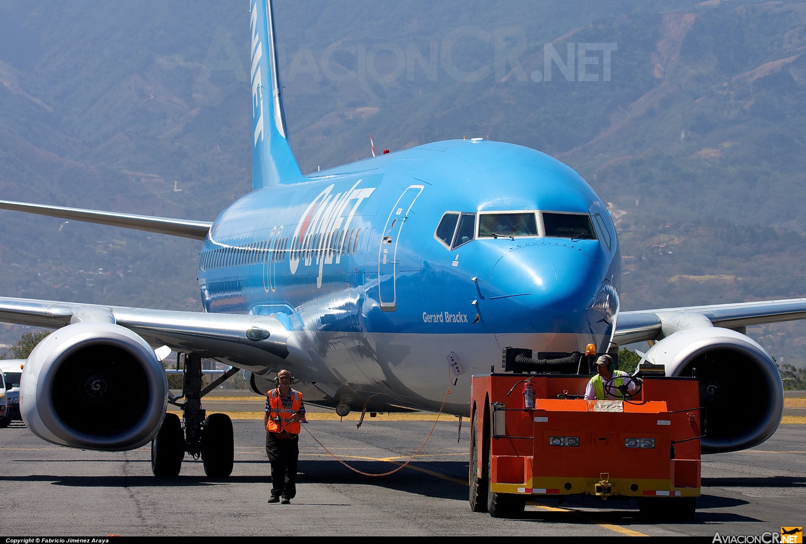 OO-JBG - Boeing 737-8K5 - CanJet Airlines (JetairFly)