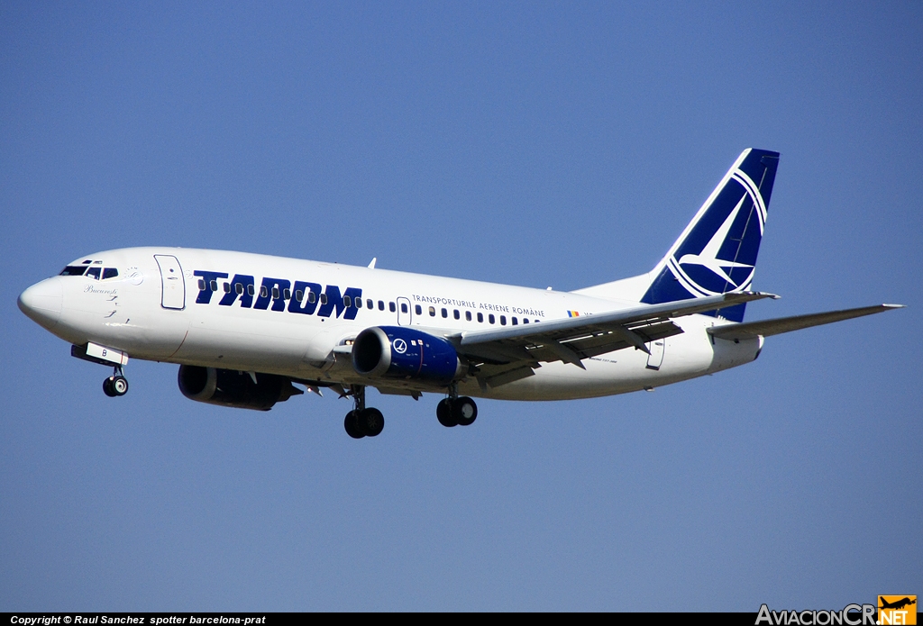 YR-BGB - Boeing 737-38J - Tarom - Romanian Air Transport