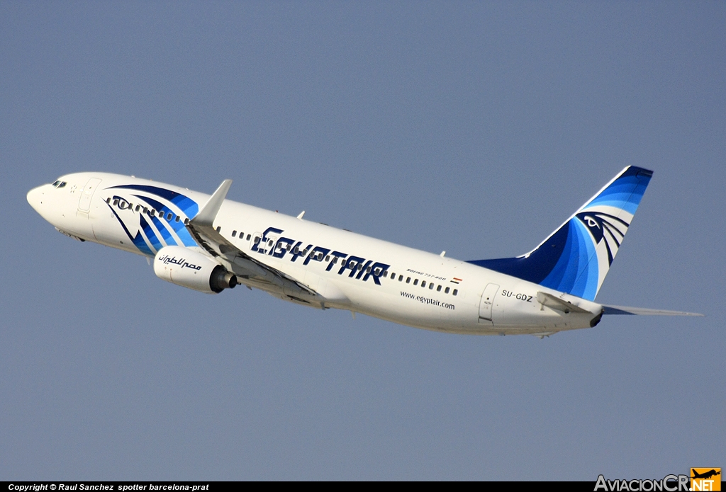 SU-GDZ - Boeing 737-866 - EgyptAir