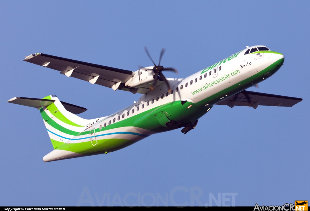 EC-LAD - ATR 72-212A - Binter Canarias