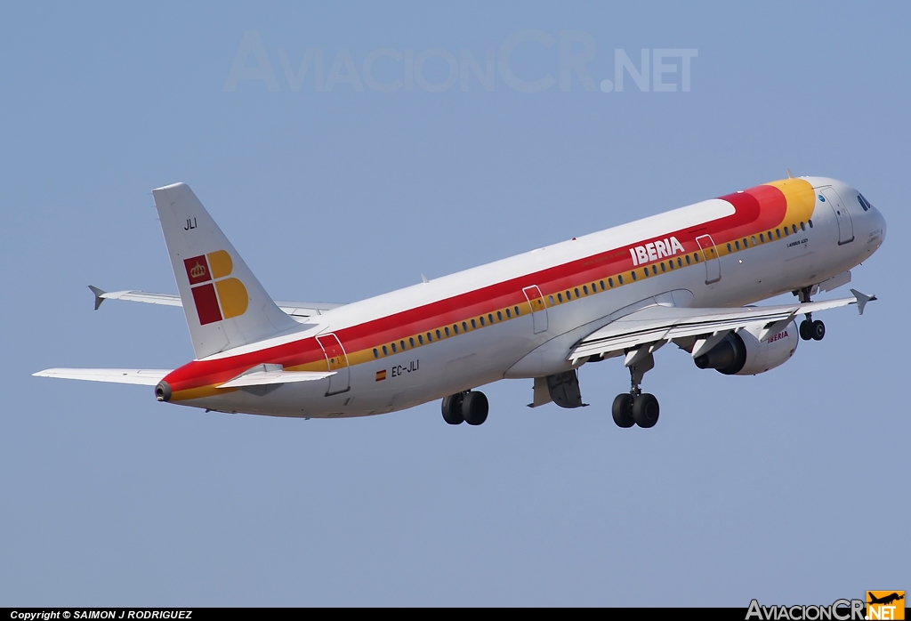 EC-JLI - Airbus A321-211 - Iberia