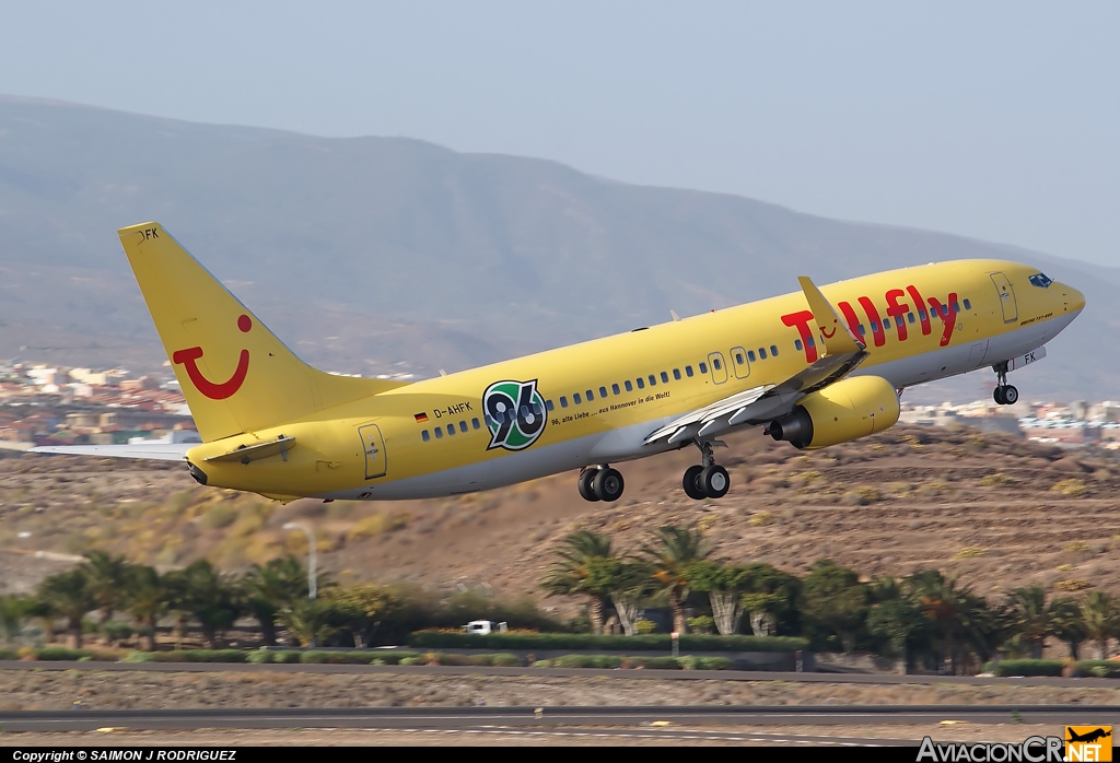 D-AHFK - Boeing 737-8K5 - TUI Fly