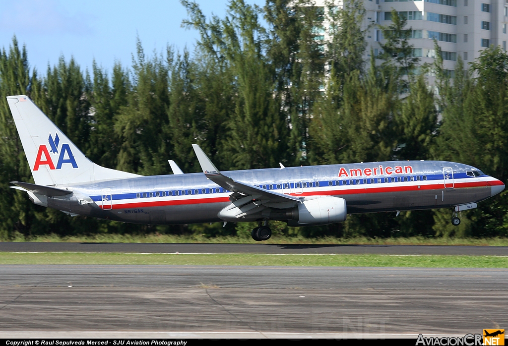 N976AN - Boeing 737-823 - American Airlines