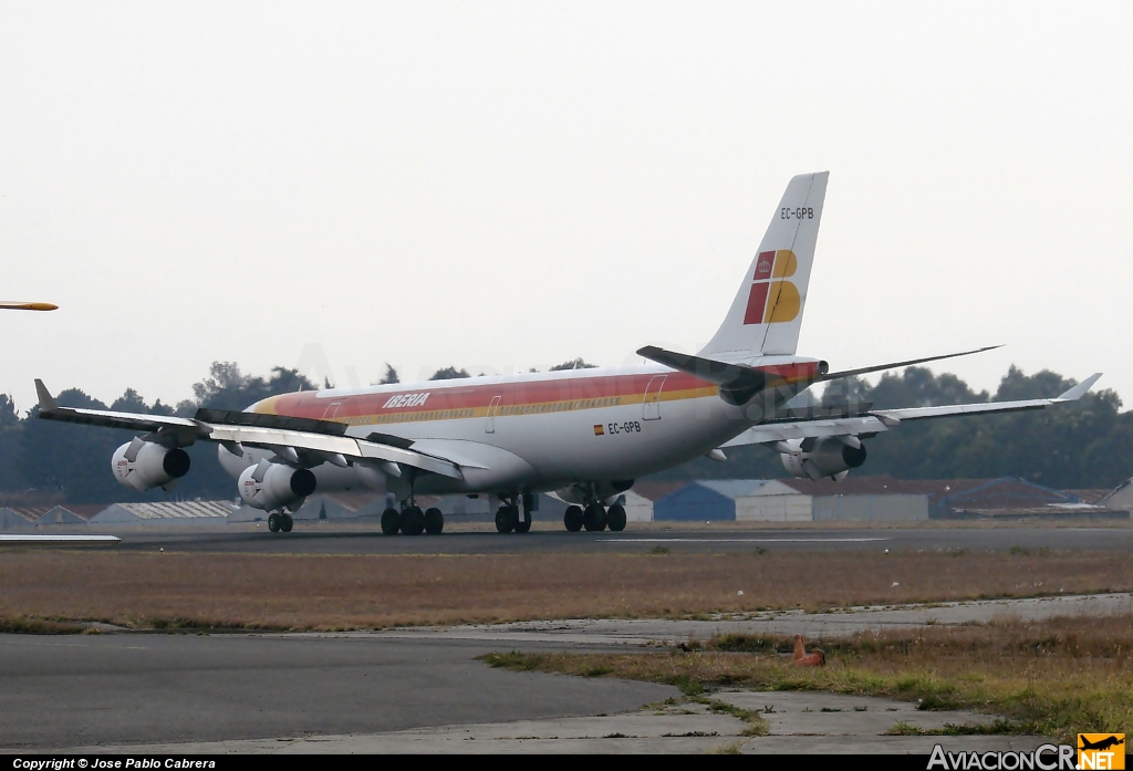 EC-GPB - Airbus A340-313X - Iberia