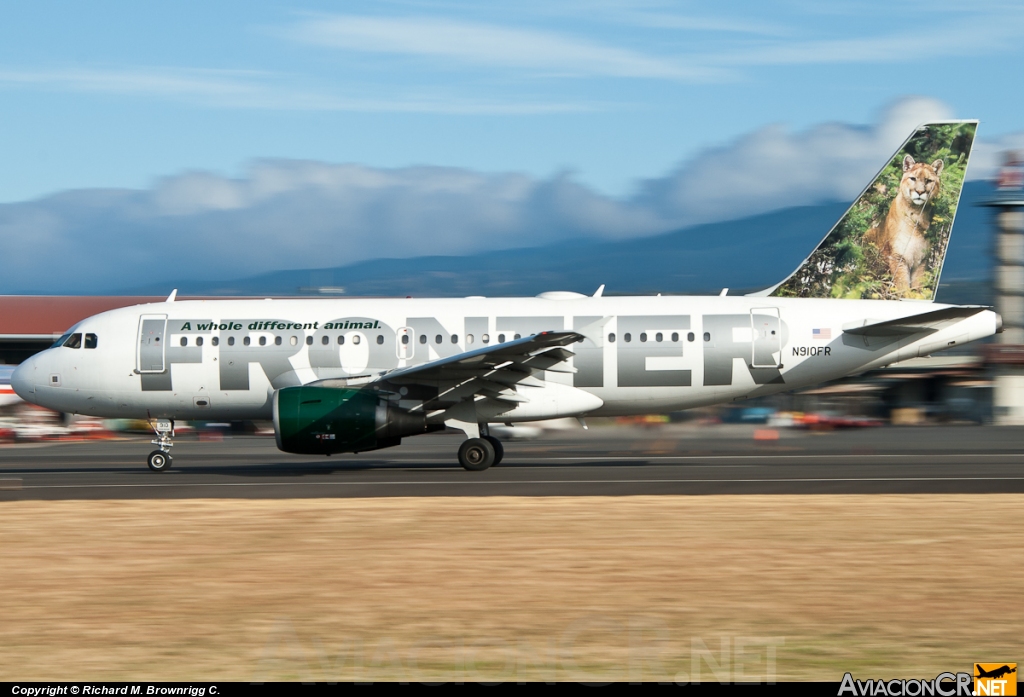 N910FR - Airbus A319-111 - Frontier Airlines