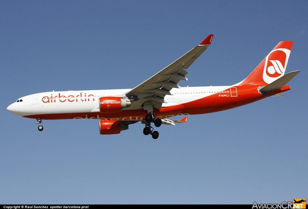 D-ALPG - Airbus A330-223 - Air Berlin