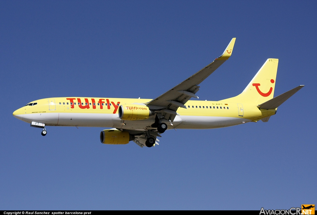 D-AHFT - Boeing 737-8K5 - Hapagfly