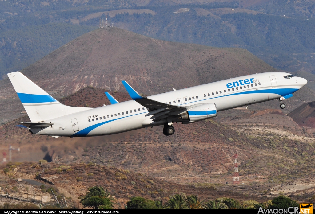 SP-ENY - Boeing 737-86N - Enter Air