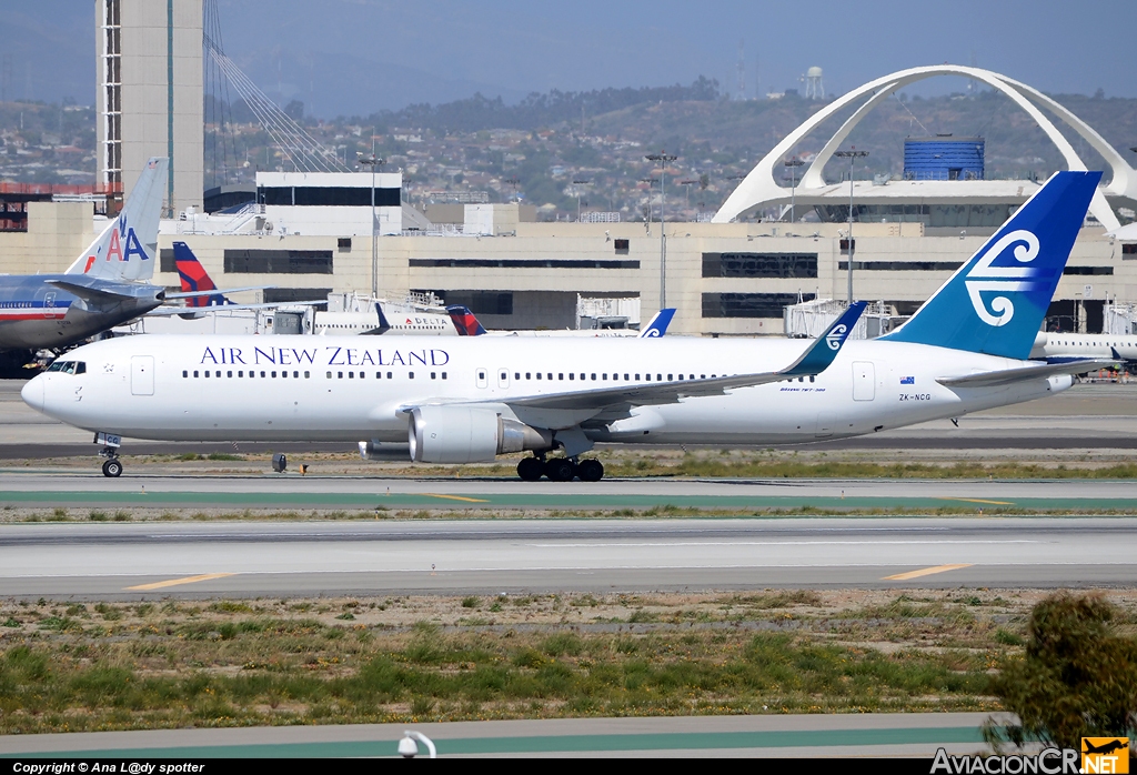 ZK-NCG - Boeing 767-319/ER - Air New Zealand