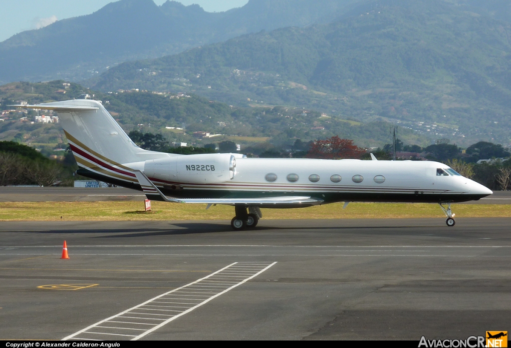 N922CB - Gulfstream G450 - Privado