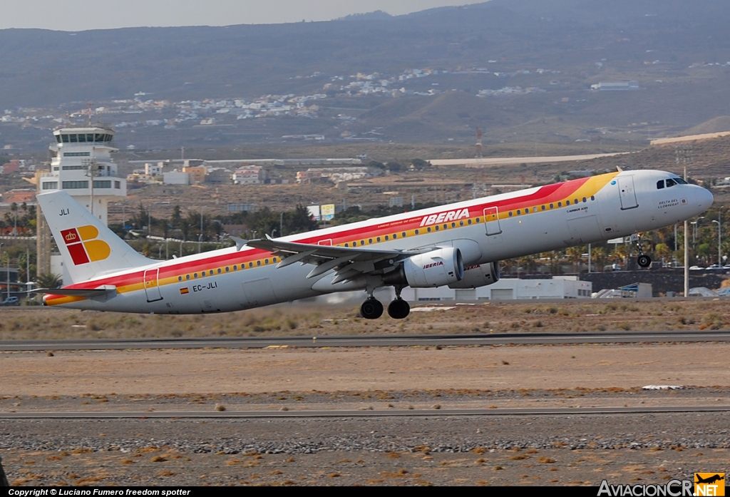 EC-JLI - Airbus A321-211 - Iberia