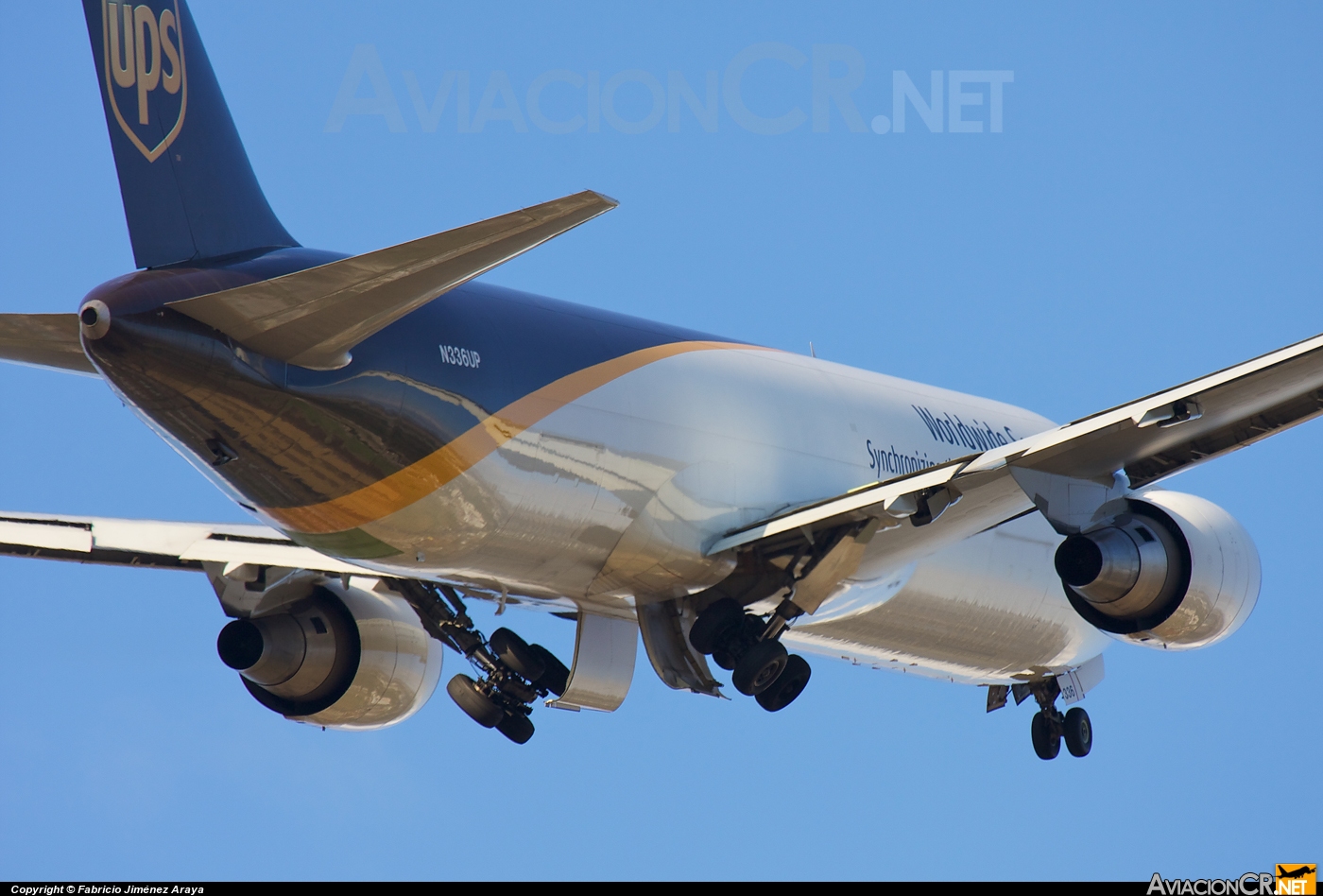 N336UP - Boeing 767-34AF/ER - United Parcel Service - UPS