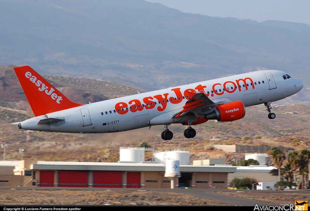 G-EZTT - Airbus A320-214 - EasyJet Airline