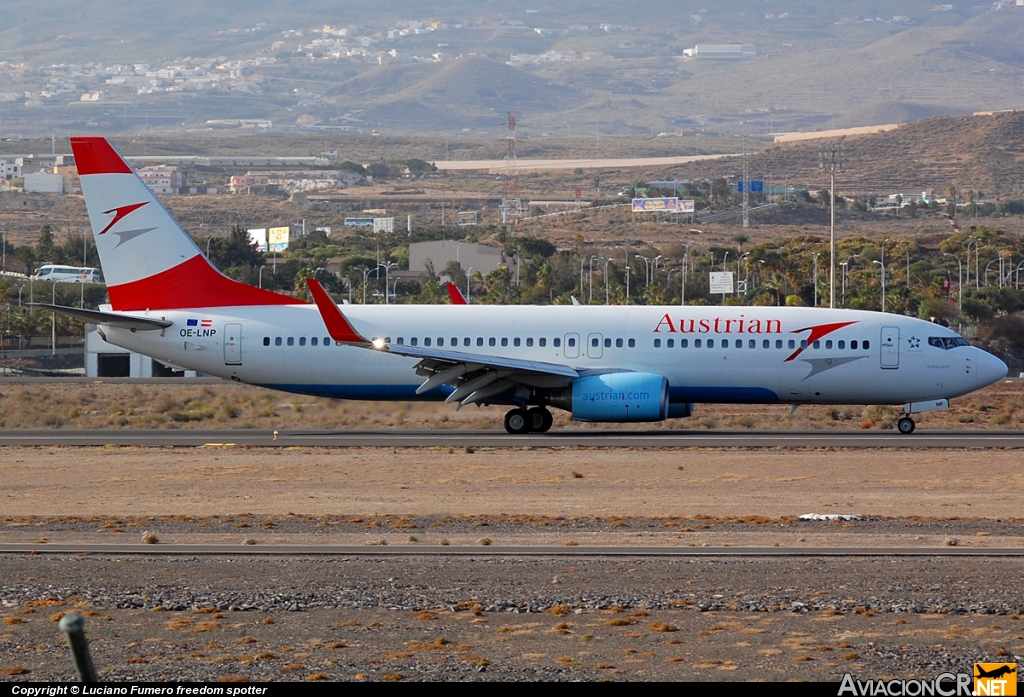 OE-LNP - Boeing 737-8Z9 - Austrian Airlines