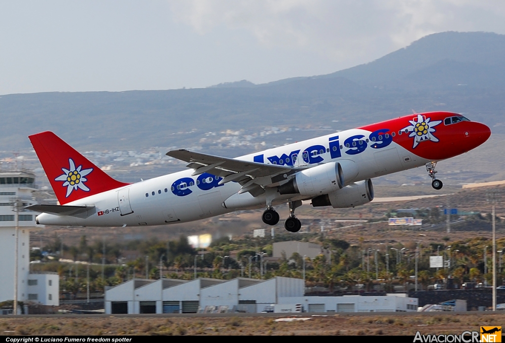 HB-IHZ - Airbus A320-214 - Edelweiss Air