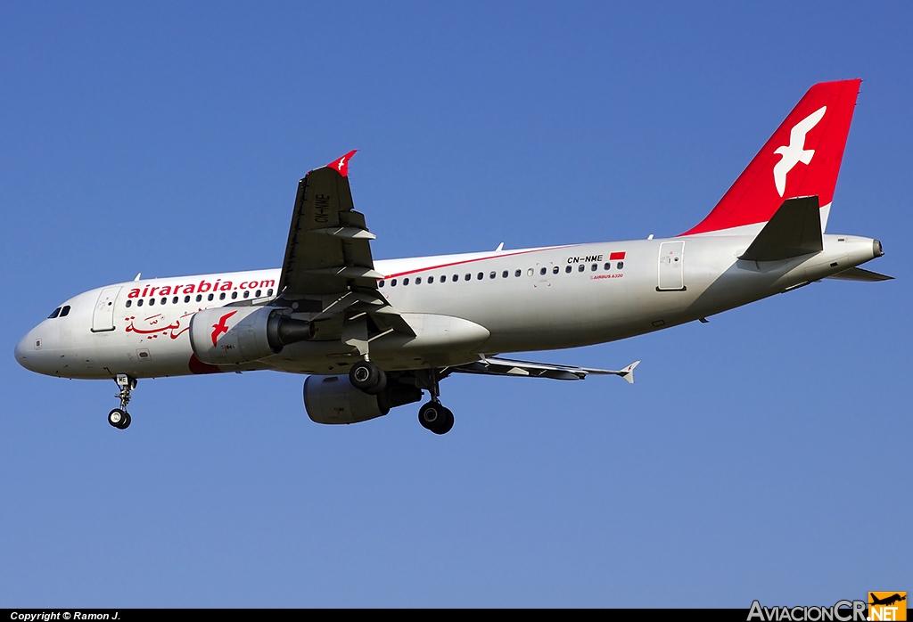 CN-NME - Airbus A320-214 - Air Arabia Maroc