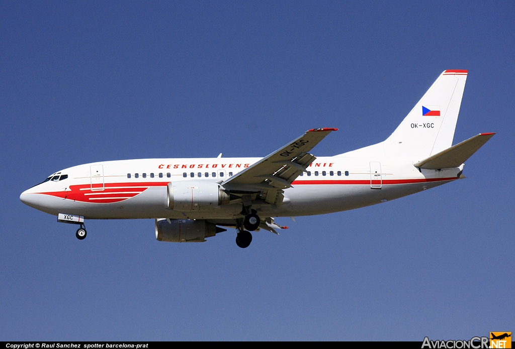 OK-XGC - Boeing 737-55S - CSA Czech Airlines