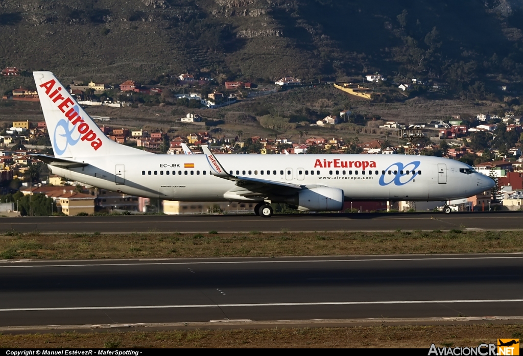 EC-JBK - Boeing 737-85P - Air Europa