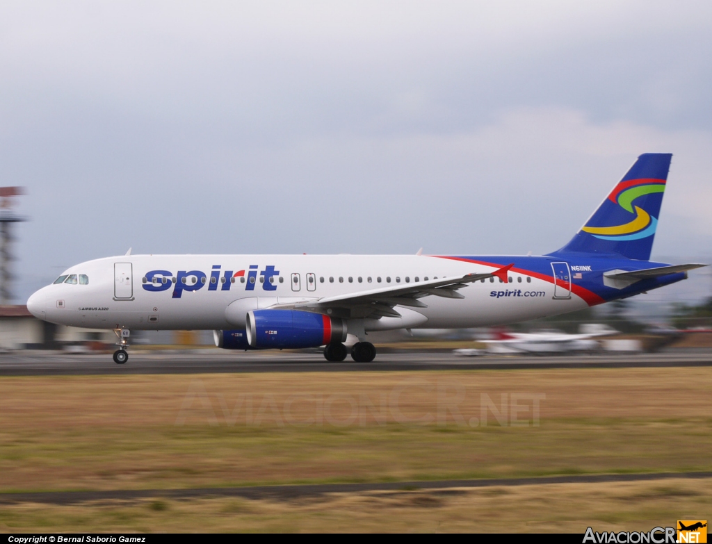 N611NK - Airbus A320-232 - Spirit Airlines