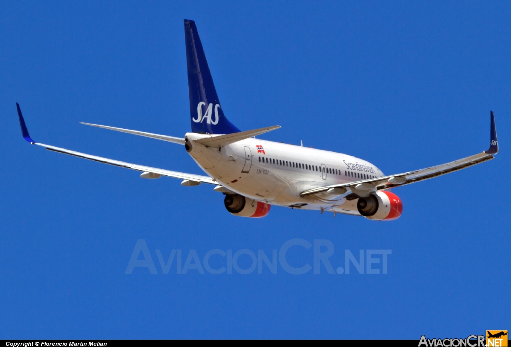 LN-TUJ - Boeing 737-705 - Scandinavian Airlines (SAS)