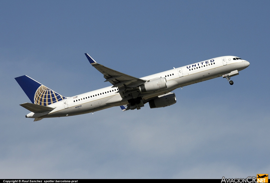 N18119L - Boeing 757-224 - Continental Airlines