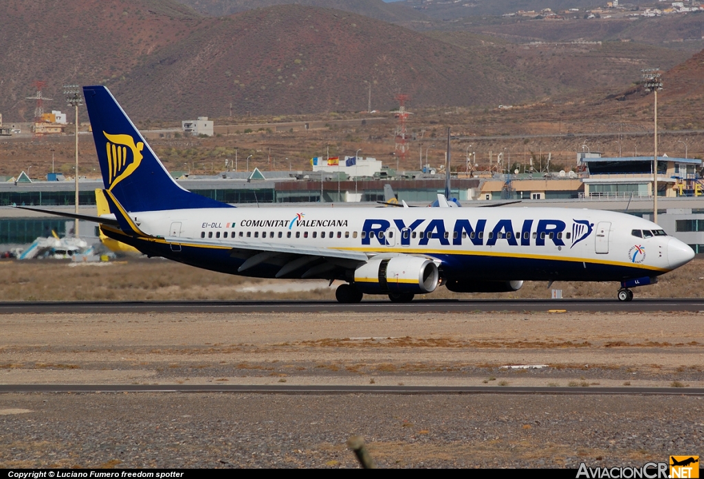 EI-DLL - Boeing 737-8AS - Ryanair