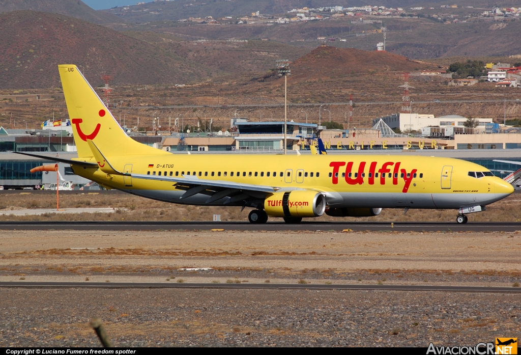 D-ATUG - Boeing 737-8K5 - TUIfly