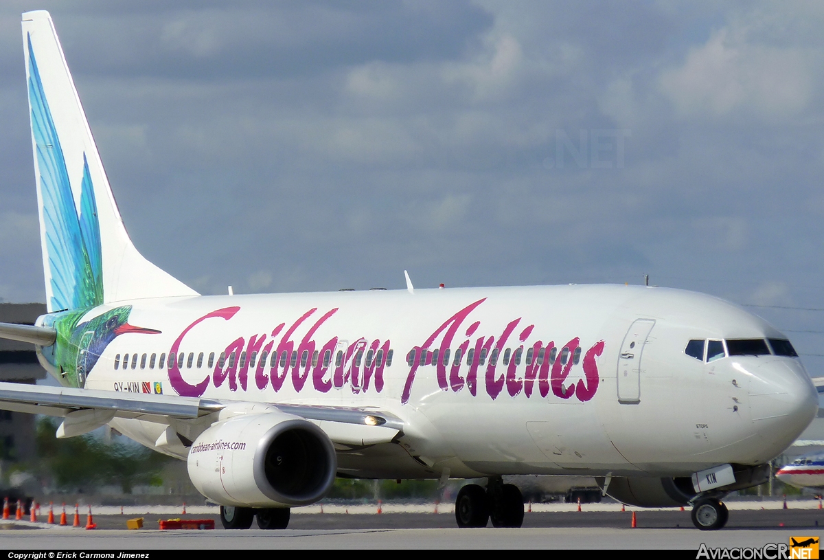 9Y-KIN - Boeing 737-8Q8 - Caribbean Airlines