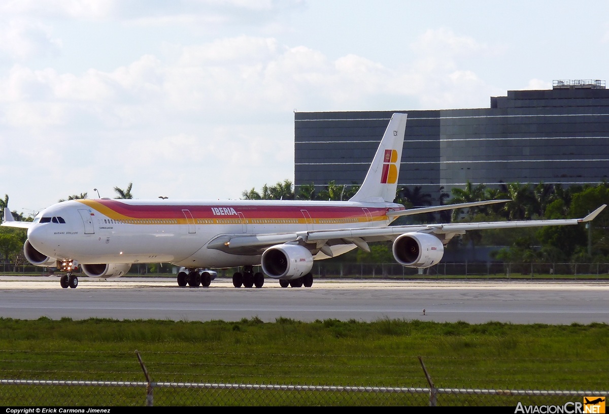 EC-IZX - Airbus A340-642 - Iberia