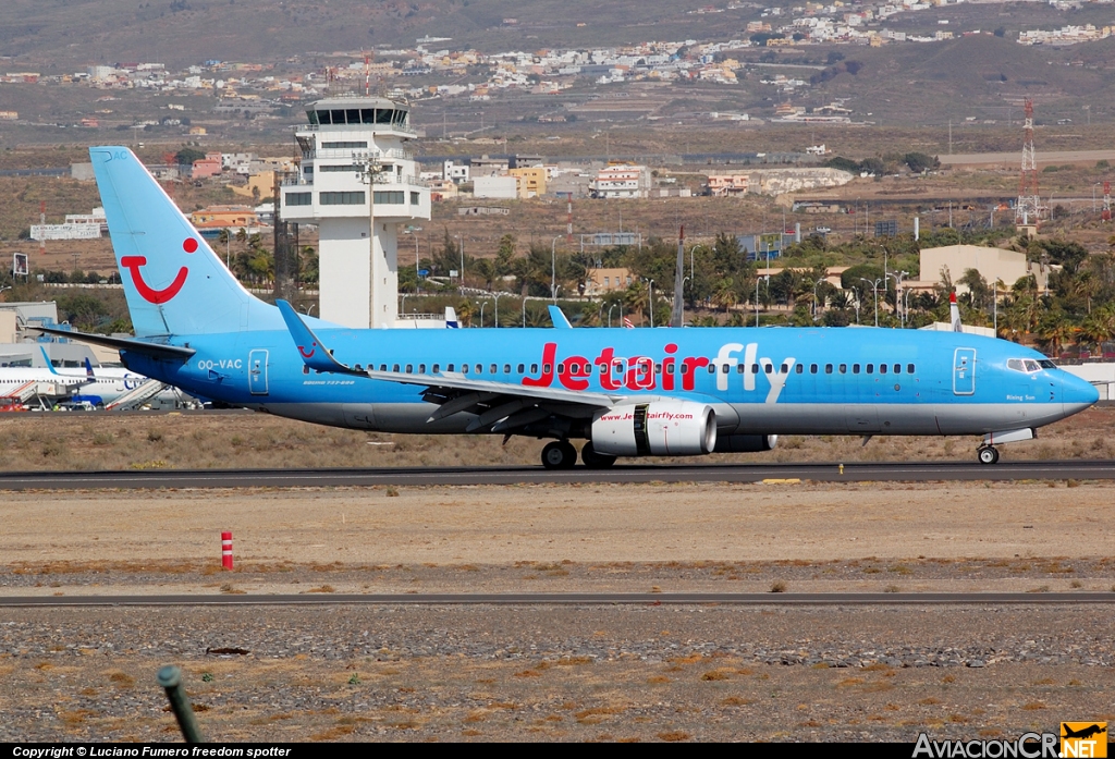 OO-VAC - Boeing 737-8BK - Jetair Fly