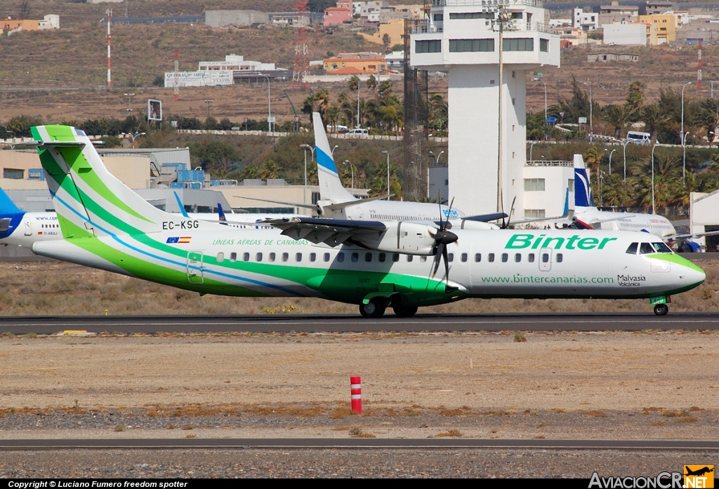 EC-KSG - ATR 72-212A - Binter Canarias