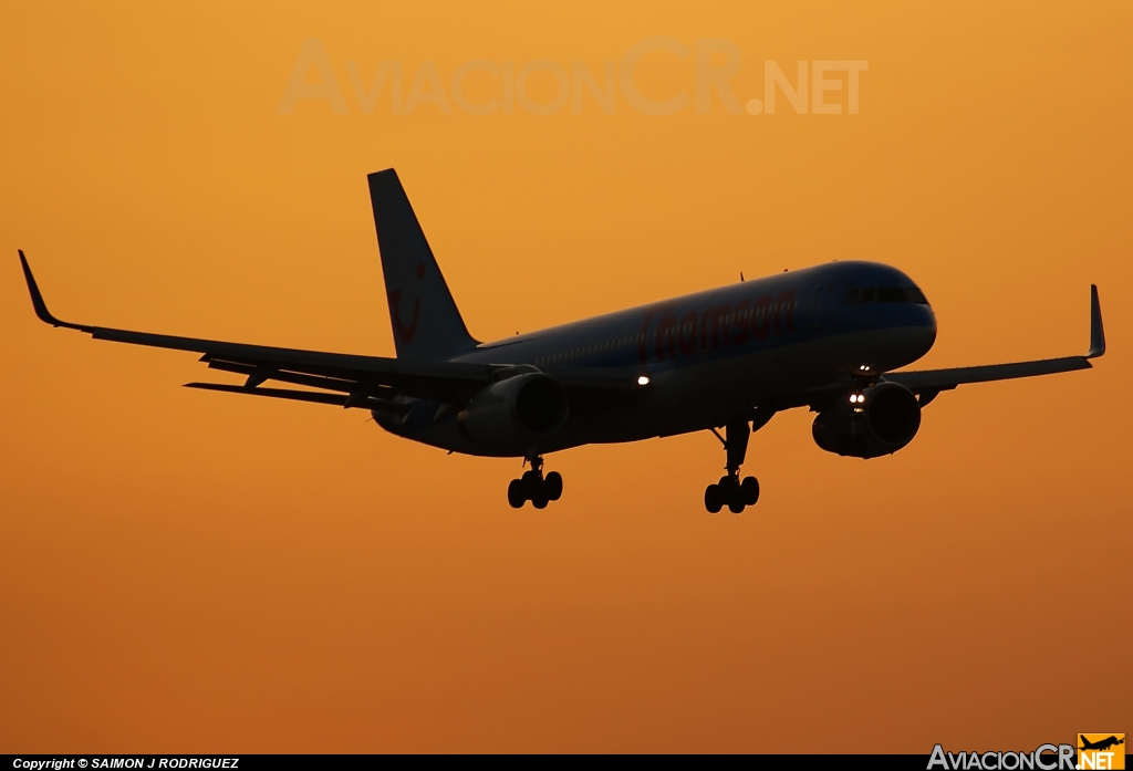 G-OOBP - Boeing 757-2G5 - Thomson Airways