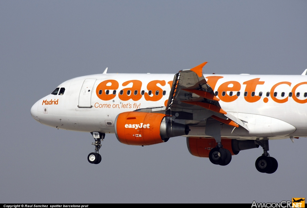 G-EZBI - Airbus A319-111 - EasyJet Airline