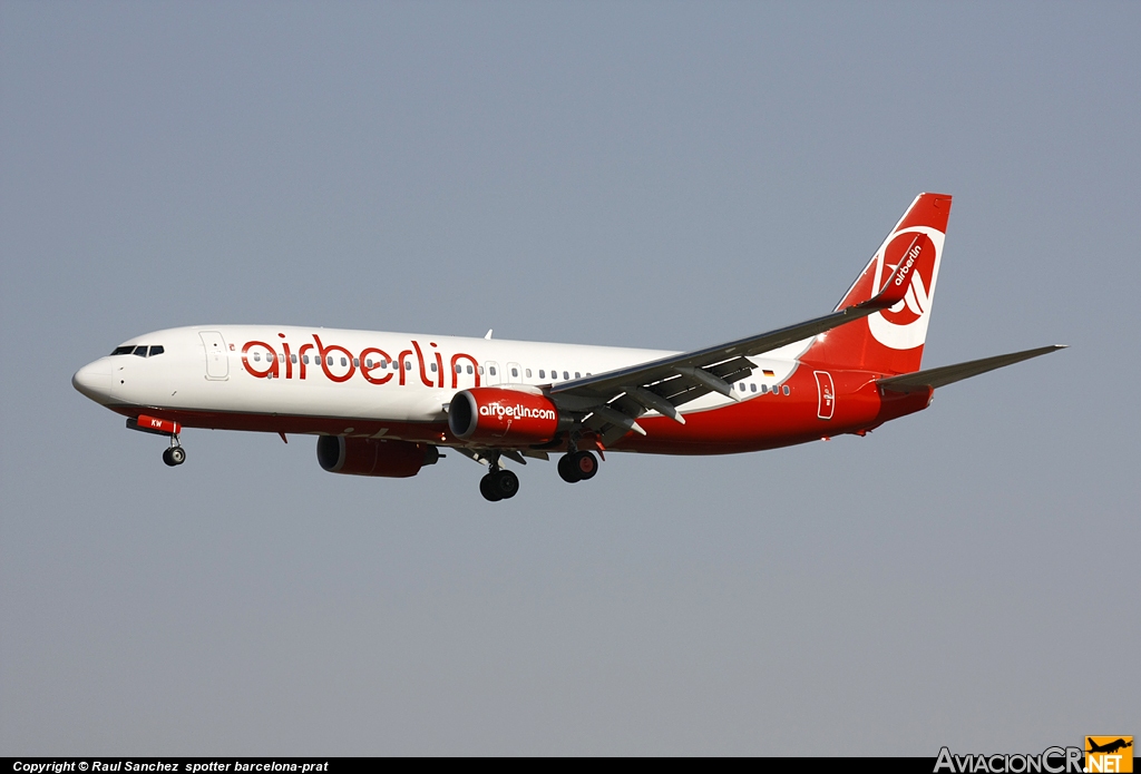 D-ABKW - Boeing 737-86J - Air Berlin