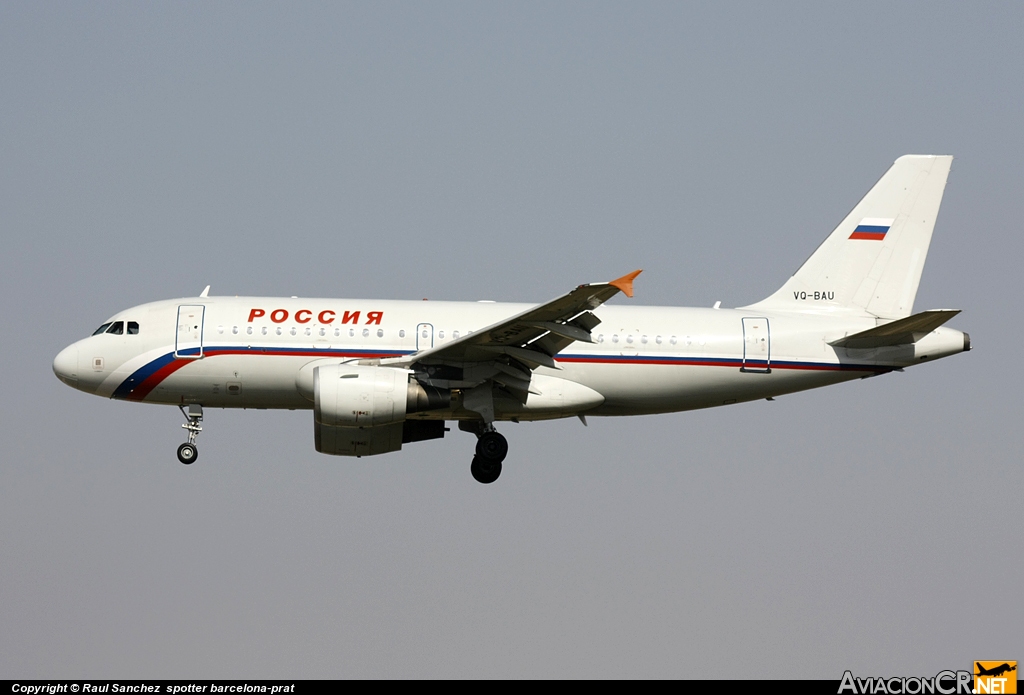 VQ-BAU - Airbus A319-112 - Rossiya Airlines