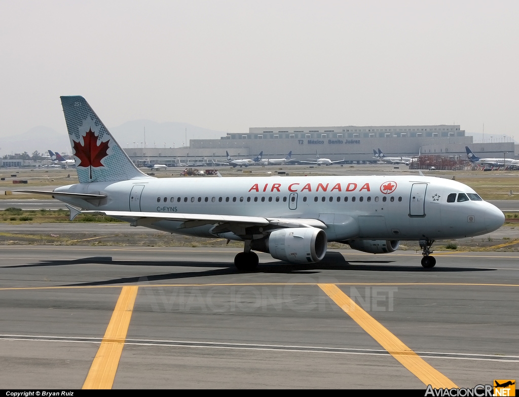 C-FYNS - Airbus A319-114 - Air Canada