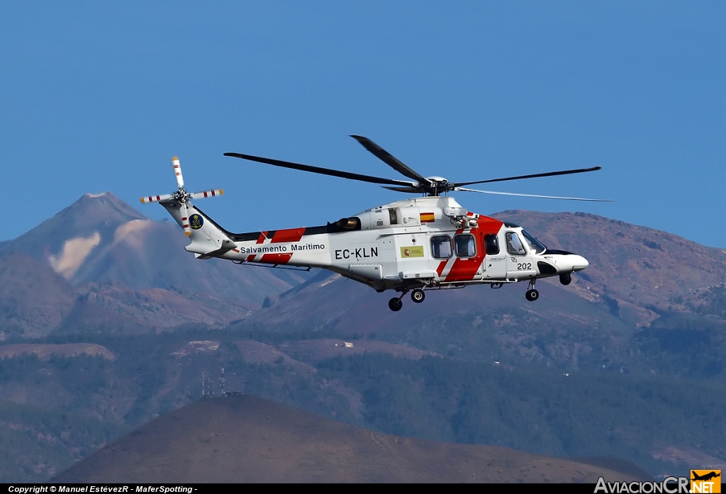 EC-KLN - Agusta Westland AW139 - Salvamento Marítimo (ESPAÑA)