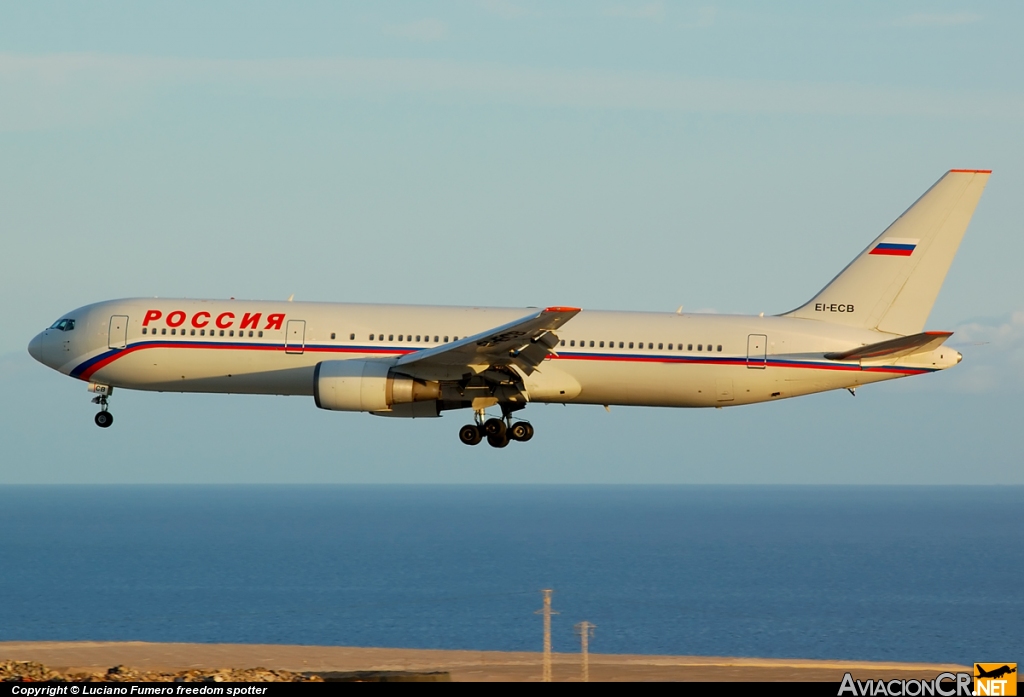 EI-ECB - Boeing 767-3Q8/ER - Rossiya Airlines