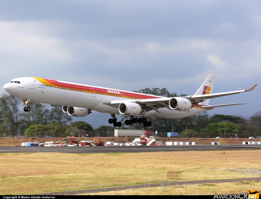 EC-LEU - Airbus A340-642X - Iberia