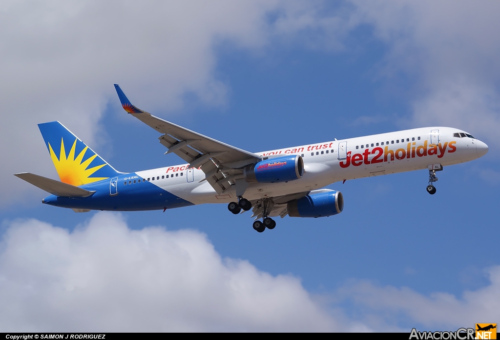G-LSAL - Boeing 757-204 - Jet2.com