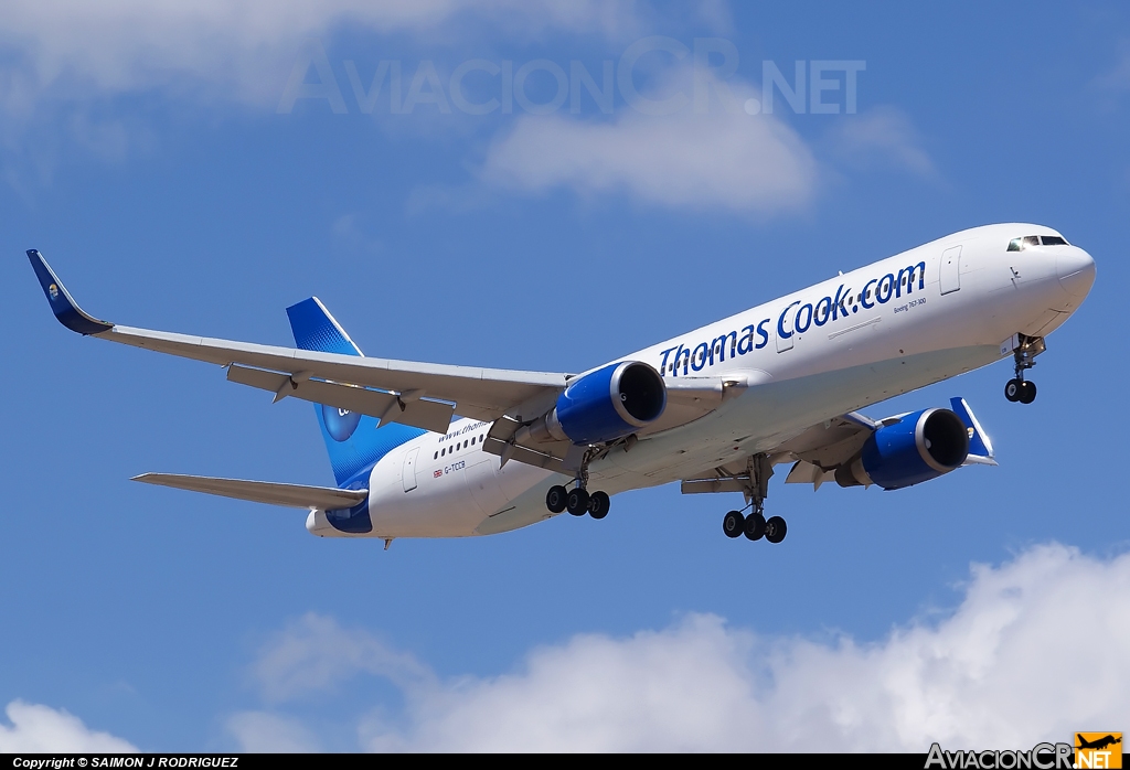 G-TCCB - Boeing 767-31K/ER - Thomas Cook Airlines