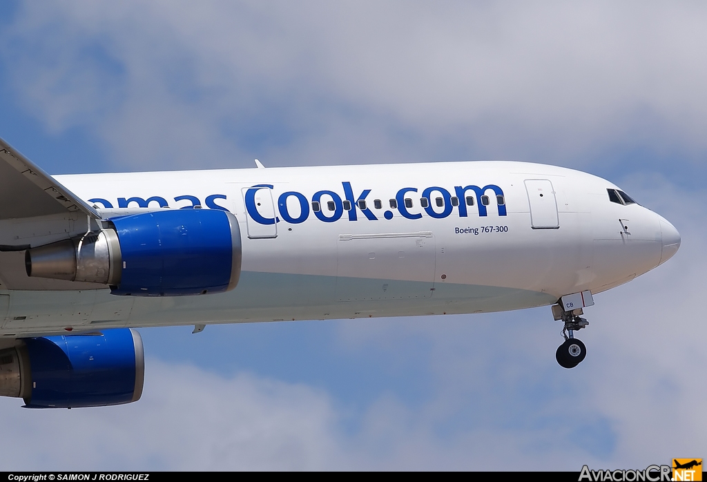 G-TCCB - Boeing 767-31K/ER - Thomas Cook Airlines