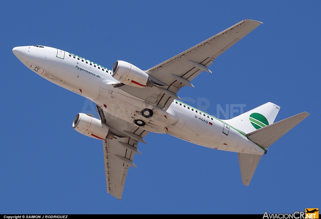 D-AGEQ - Boeing 737-75B - Germania