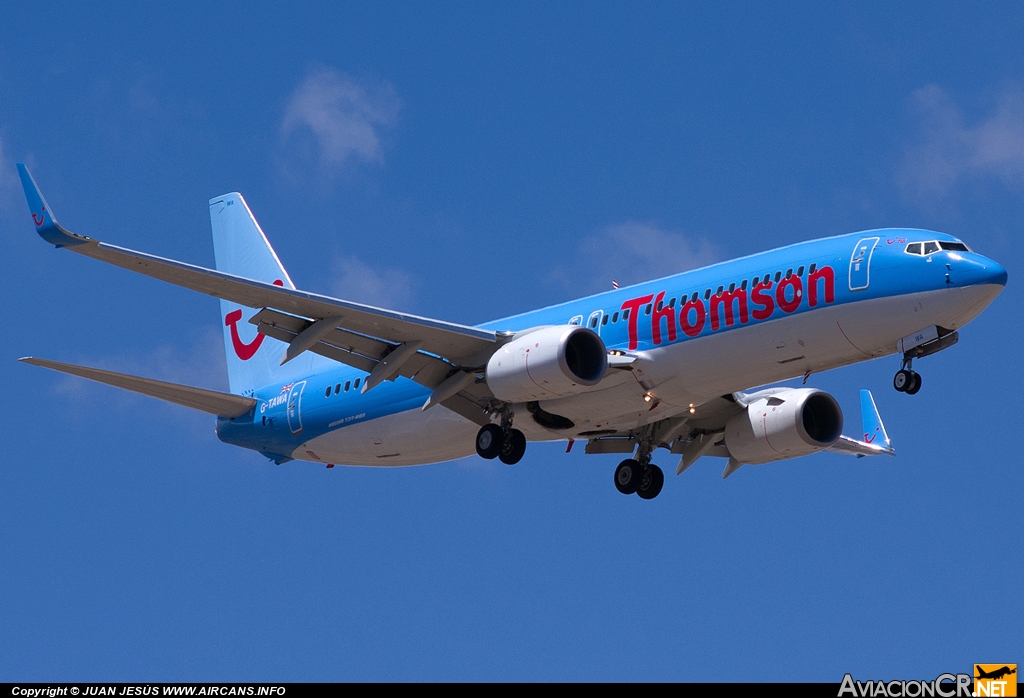 G-TAWA - Boeing 737-8K5 - Thomson Airways