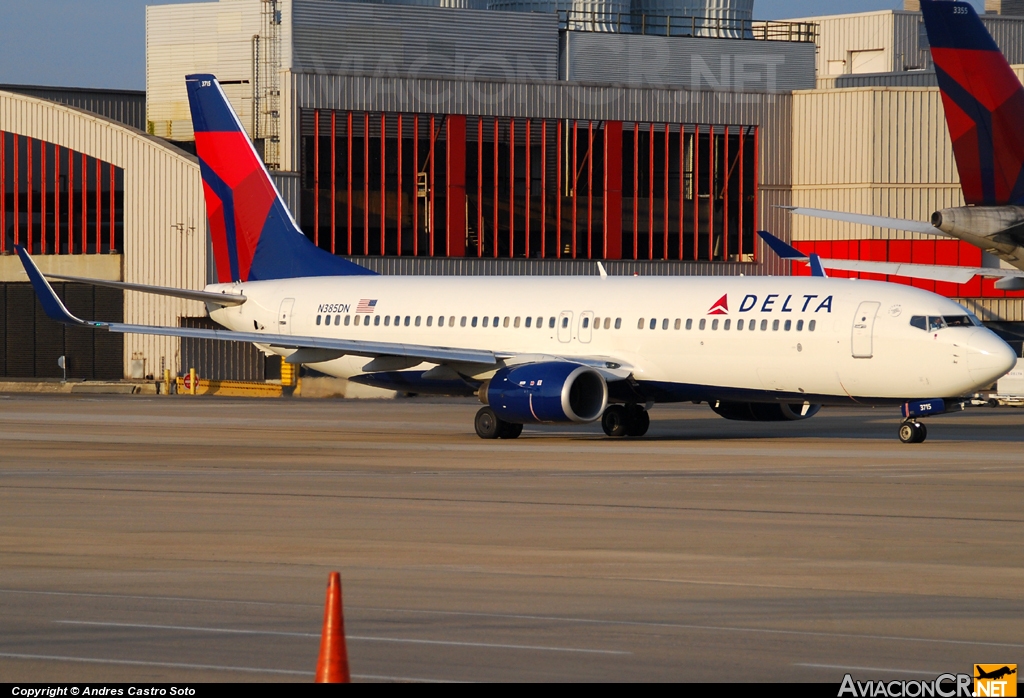 N385DN - Boeing 737-832 - Delta Air Lines